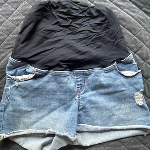 Maternity Denim Shorts
